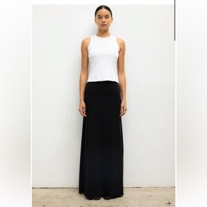 LESET Lauren High Waist Maxi Skirt